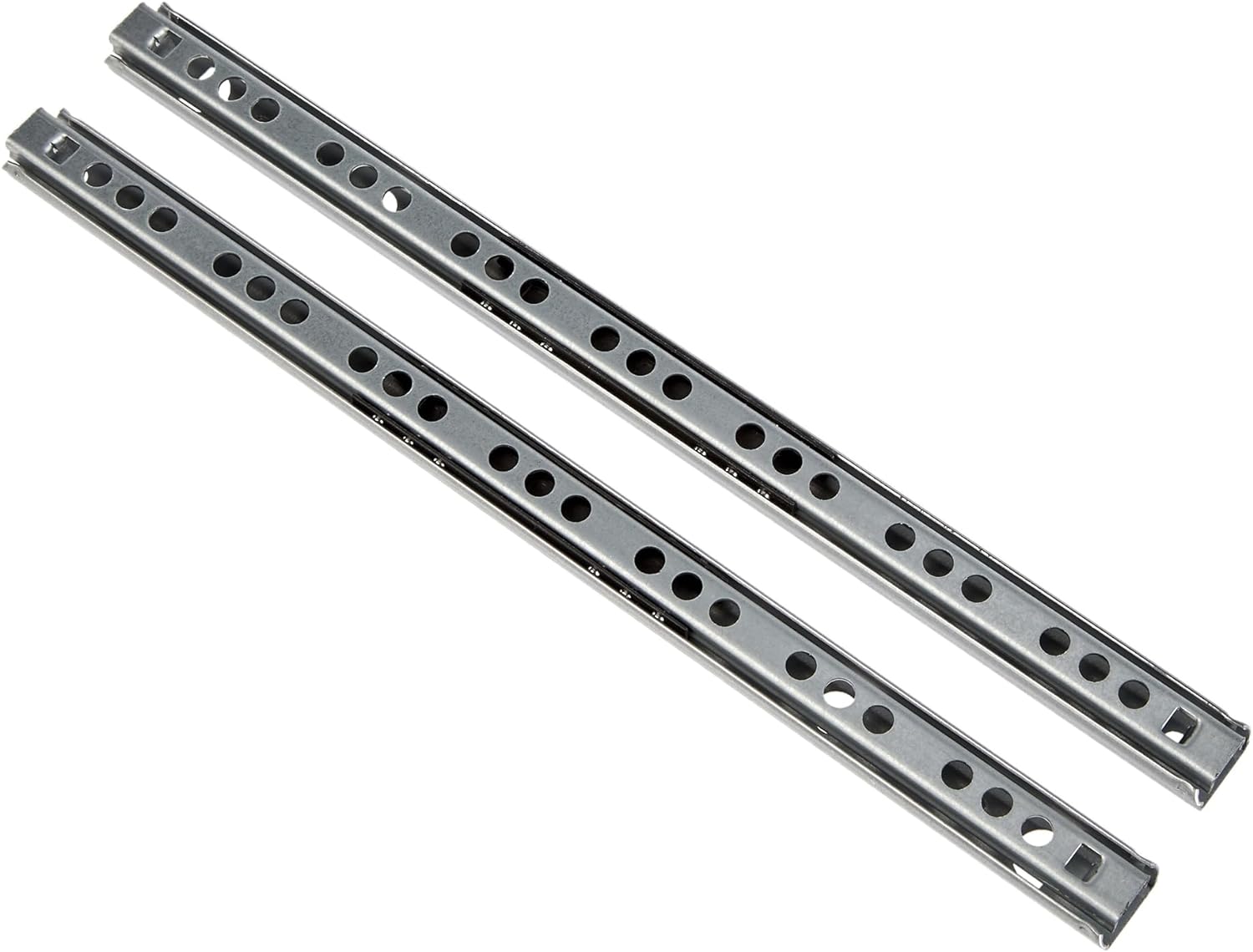 17 mm Teleskopik Bilyalı Çekmece Rayı 438 mm 1Takım